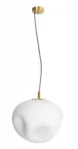 KASPA 11063105 CLEO L Modern Függesztett Lámpa Fehér, Arany E27 IP20