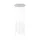 KASPA 11168801 ROLL Modern Led Függesztett Lámpa Fehér LED IP20
