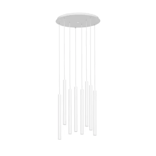 KASPA 11168801 ROLL Modern Led Függesztett Lámpa Fehér LED IP20