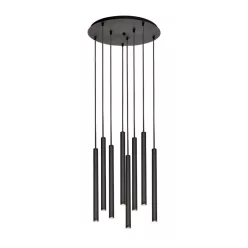   KASPA 11174802 ROLL Modern Led Függesztett Lámpa Fekete LED IP20