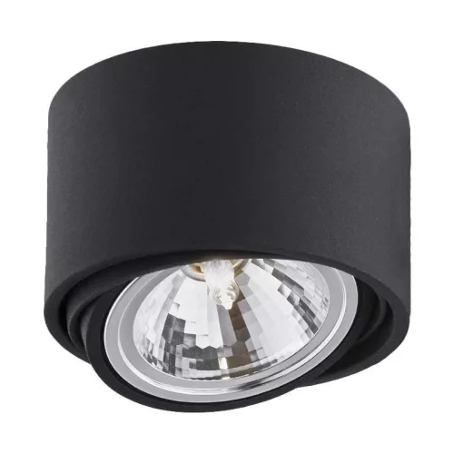 KASPA 70254402 LUMOS Hengeres Mennyezeti Lámpa Fekete G9 IP20