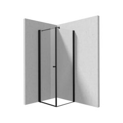 Kerria Plus zuhanykabin_90x90, fekete (KTSWN41P+KTS_N39P)