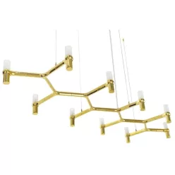   KING HOME DW-d1005-10CGOLD ATOMIC Glamour Függesztett Lámpa Arany G9 IP20