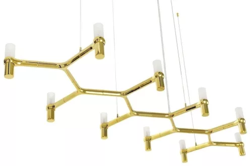KING HOME DW-d1005-10CGOLD ATOMIC Glamour Függesztett Lámpa Arany G9 IP20