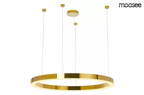 KING HOME MSE010100110 RING Modern Led Függesztett Lámpa Arany LED IP20