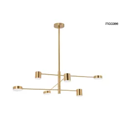   KING HOME MSE010100124 PIAZETTA Többágú Függesztett Lámpa Arany LED IP20