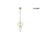 KING HOME MSE010100129 HAVANA Egyágú Függesztett Lámpa Fém E14 IP20