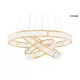 KING HOME MSE010100176 LIBERTY Kristály Függesztett Lámpa Arany LED IP20