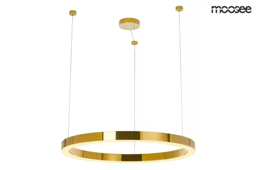 KING HOME MSE010100190 RING Modern Led Függesztett Lámpa Arany LED IP20