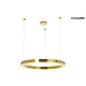 KING HOME MSE010100190 RING Modern Led Függesztett Lámpa Arany LED IP20