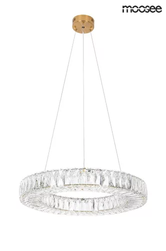 KING HOME MSE010100250 ALLISIA Kristály Függesztett Lámpa Arany LED IP20