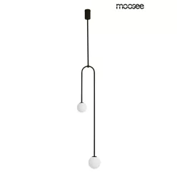   KING HOME MSE010100261 LOW Többágú Függesztett Lámpa Fekete G9 IP20