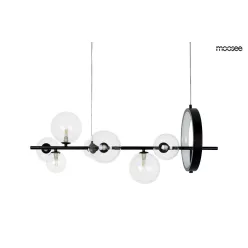   KING HOME MSE010100285 ALURE Többágú Függesztett Lámpa Fekete G9 IP20