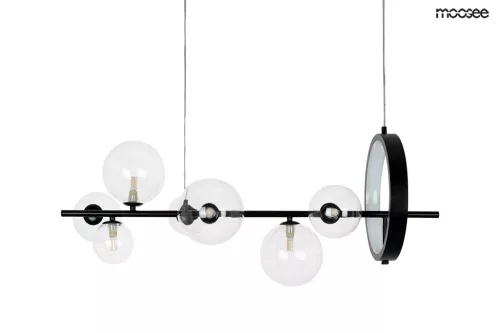 KING HOME MSE010100285 ALURE Többágú Függesztett Lámpa Fekete G9 IP20