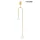 KING HOME MSE010100288 LOW Többágú Függesztett Lámpa Arany G9 IP20