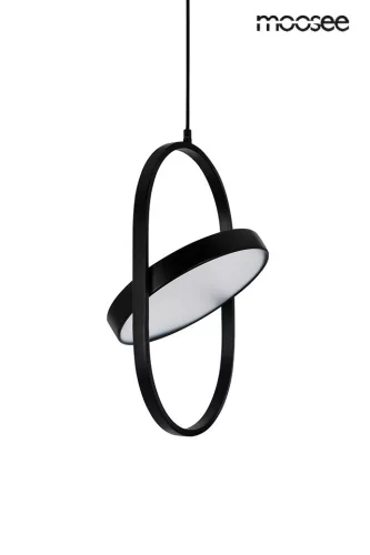 KING HOME MSE010100314 SPINNER Modern Led Függesztett Lámpa Fehér, Fekete LED IP20