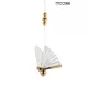 KING HOME MSE010100322 BUTTEFLY Glamour Függesztett Lámpa Arany LED IP20