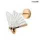KING HOME MSE010100324 BUTTERLY M Kristály Fali Lámpa Arany LED IP20