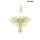 KING HOME MSE010100336 SESTO Glamour Függesztett Lámpa Arany GU10 IP20