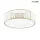 KING HOME MSE010100366 CROWN Kristály Mennyezeti Lámpa Fehér, Arany LED IP20