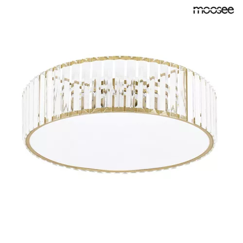 KING HOME MSE010100366 CROWN Kristály Mennyezeti Lámpa Fehér, Arany LED IP20