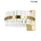 KING HOME MSE01040015 SATURNUS Kristály Fali Lámpa Arany LED IP20