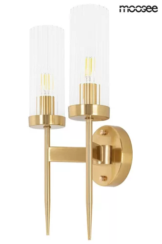 King Home MOOSEE TORCH TWIN MSE010400199 Fali lámpa 2x40W/E14 IP20