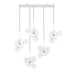   KING HOME MSE1501100542 CAPRI LINE Glamour Függesztett Lámpa Arany LED IP20