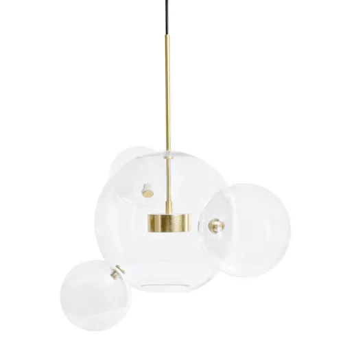 KING HOME MSE1501100544 CAPRI Glamour Függesztett Lámpa Arany LED IP20