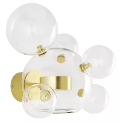   King Home CAPRI WALL XCW9148-1B Fali lámpa 2x7W/LED 3000K IP20