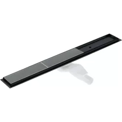 Megfordítható padlóösszefolyó_60 cm, fekete