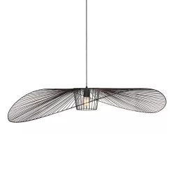   KAJA KP-21 CZARNY KAPELUSZ Fekete Színű Függeszték 1xE27 15W IP20