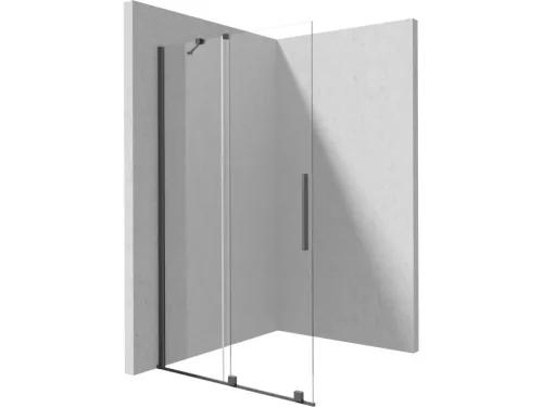 Prizma csúsztatható walk-in zuhanyfal__120x195_titanium