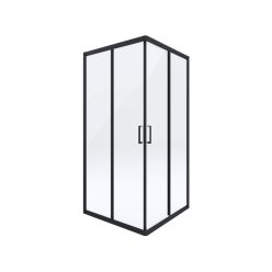 Funkia Nero szögletes zuhanykabin 80