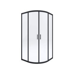 Funkia NERO íves zuhanykabin 80*80
