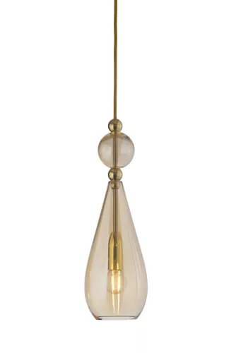 LAURA ASHLEY 101131 SMYKKE M Modern Függesztett Lámpa Arany E14 IP20