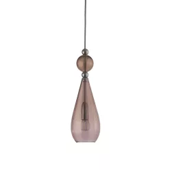   LAURA ASHLEY 101133 SMYKKE M Modern Függesztett Lámpa Ezüst E14 IP20