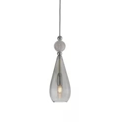   LAURA ASHLEY 101144 SMYKKE Glamour Függesztett Lámpa Ezüst E14 IP20