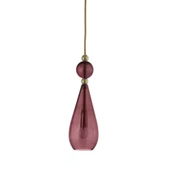   LAURA ASHLEY 101147 SMYKKE M Modern Függesztett Lámpa Arany E14 IP20