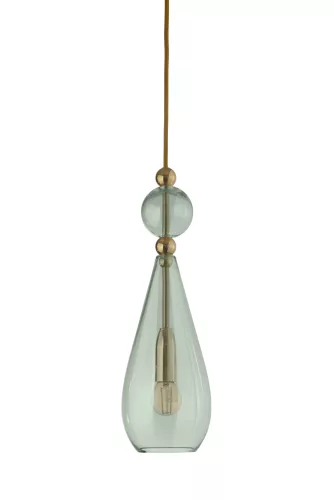 LAURA ASHLEY 101149 SMYKKE M Modern Függesztett Lámpa Arany E14 IP20