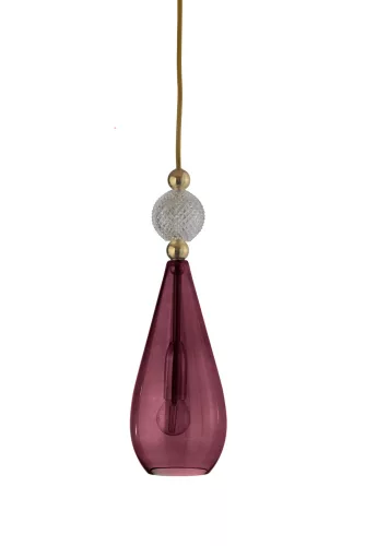 LAURA ASHLEY 101157 SMYKKE Glamour Függesztett Lámpa Arany E14 IP20
