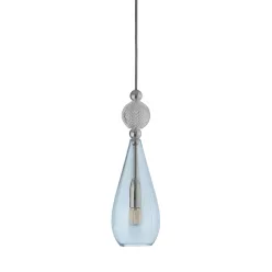   LAURA ASHLEY 101158 SMYKKE Glamour Függesztett Lámpa Ezüst E14 IP20