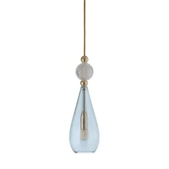   LAURA ASHLEY 101168 SMYKKE Glamour Függesztett Lámpa Arany E14 IP20