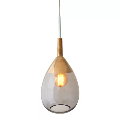 LAURA ASHLEY 101402 LUTE M Modern Függesztett Lámpa Ezüst E27 IP20