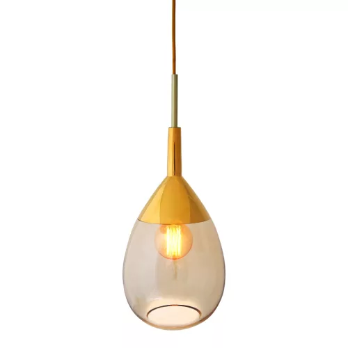 LAURA ASHLEY 101405 LUTE M Modern Függesztett Lámpa Arany E27 IP20