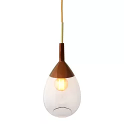   LAURA ASHLEY 101408 LUTE M Modern Függesztett Lámpa Arany E27 IP20