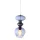LAURA ASHLEY 101413 FUTURA Glamour Függesztett Lámpa Ezüst E27 IP20