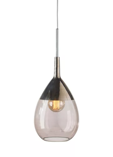 LAURA ASHLEY 101464 LUTE M Modern Függesztett Lámpa Ezüst E27 IP20