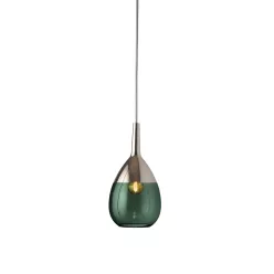   LAURA ASHLEY 101473 LUTE Glamour Függesztett Lámpa Ezüst E14 IP20