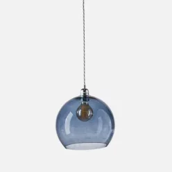   LAURA ASHLEY 101633 ROWAN L Modern Függesztett Lámpa Ezüst E27 IP20